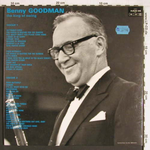 Goodman,Benny: The King Of Swing 1958-1967,Foc, Festival(246), F,  - 2LP - Y4781 - 9,00 Euro
