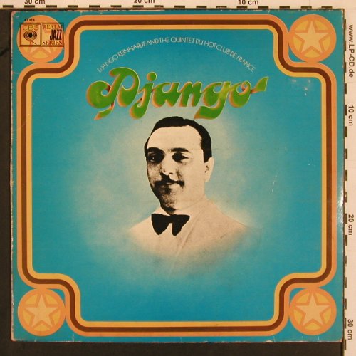 Reinhardt,Django & Q.du Hot Club..: Django, vg+/vg+, CBS(CBS 52 213), NL,  - LP - Y4 - 5,00 Euro