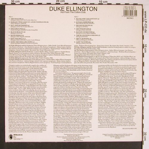 Ellington,Duke: Hot From The Cotton Club, m-/vg+, EMI(26 0567 1), UK, 1985 - LP - Y746 - 6,00 Euro
