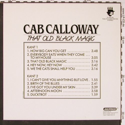 Calloway,Cab: That Old Black Magic, m-/vg+, Cleo(CL 004184), NL,  - LP - Y766 - 7,50 Euro