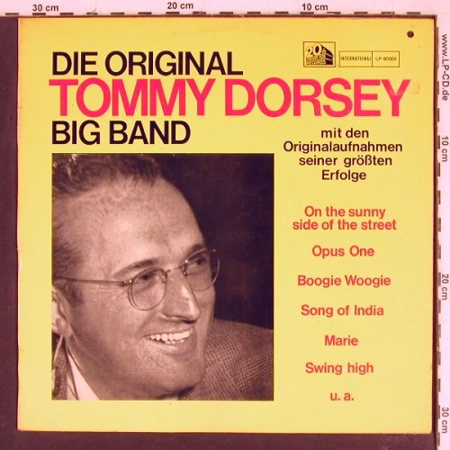 Dorsey,Tommy: Die Original T.D. Big Band, vg+/m-, 20th Century Fox(LP 60003), D, co,  - LP - Y7865 - 5,00 Euro