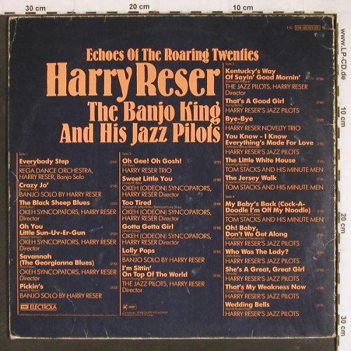 Reser,Harry-Banjo King &Jazz Pilots: Echoes of the Roaring Twenties,Foc, Odeon(034-45 021/22), D,m-/vg-,  - 2LP - Y8016 - 5,00 Euro