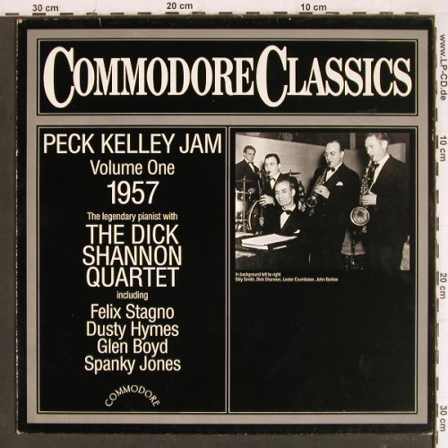 Kelley,Peck  Jam/Dick Shannon Q.: Vol.1, 1957, Commodore(6.25527), D, 1983 - LP - Y8108 - 7,50 Euro