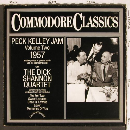 Kelley,Peck  Jam/Dick Shannon Q.: Vol.2, 1957, Commodore(6.25528 AG), D, 1983 - LP - Y8109 - 7,50 Euro