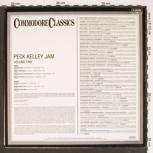 Kelley,Peck  Jam/Dick Shannon Q.: Vol.2, 1957, Commodore(6.25528 AG), D, 1983 - LP - Y8109 - 7,50 Euro