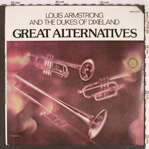 Armstrong,Louis: Great Alternatives, Chiaroscuro Rec.(CR-2003), US, CO, 1976 - LP - Y8216 - 7,50 Euro