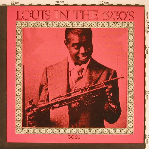 Armstrong,Louis: Louis in the 1930's, Collector's Classics(CC 26), DK,  - LP - Y8219 - 6,00 Euro