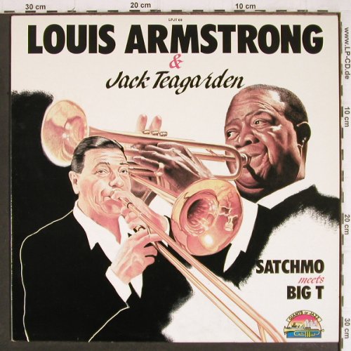 Armstrong,Louis & Jack Teagarden: Satchmo meets Big T, Giants Of Jazz(LPJT 69), I, 1987 - LP - Y8237 - 6,00 Euro