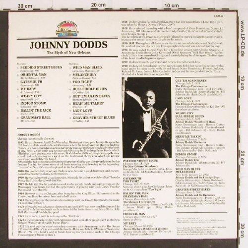 Dodds,Johnny: The Myth Of New Orleans, Giants Of Jazz(LPJT 47), I, 1986 - LP - Y8259 - 6,00 Euro