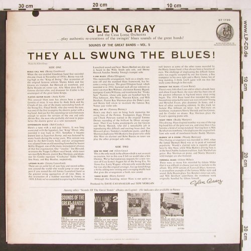 Gray,Glen & Casa Loma Orch.: They All Swung The Blues (1962), Capitol, Vol.5(ST 1739), US,  - LP - Y8309 - 7,50 Euro