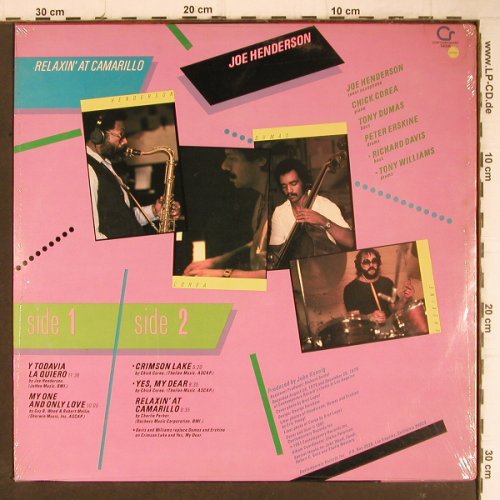 Henderson,Joe: Relaxin' at Camarillo,FS-New sealed, Contemporary(14006), US, 1981 - LP - Y8792 - 20,00 Euro