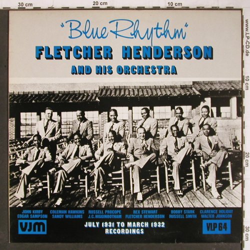 Henderson,Fletcher: Blue Rhythm (1931-32), VJM(VLP 64), UK, 1989 - LP - Y8793 - 7,50 Euro