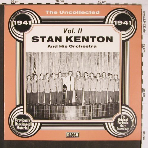 Kenton,Stan & Orch.: The Uncollected, 1941, Vol.2, Decca(6.23574 AG), D, 1978 - LP - Y996 - 7,50 Euro
