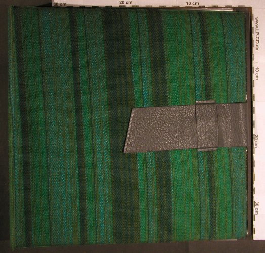 Album: Stoff grün,gold, 16 Taschen, (), ,  - Album - Z97 - 5,00 Euro