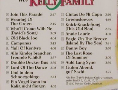 Kelly Family: Die schönsten Songs der (Teil1), Polydor(523 927-2), D, 1994 - CD - 80186 - 7,50 Euro