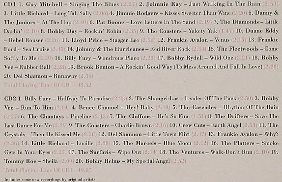V.A.40 Rock'n'Roll Favourites: Guy Mitchel...Bobby Helms,40 Tr., Performance/DeltaMusic(38139), UK, 2005 - 2CD - 80266 - 10,00 Euro