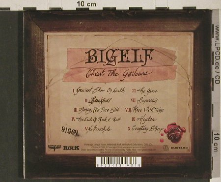 Big Elf: Cheat the Gallows, Digi, Custard/Powerage(PAGE008cd), , 2009 - CD - 80869 - 7,50 Euro