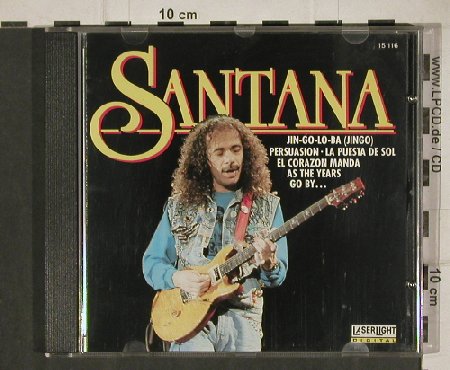 Santana: Same, Jin-go-lo-ba(Jingo),Persuas.., LaserLight(15 116), D, 1989 - CD - 81135 - 5,00 Euro