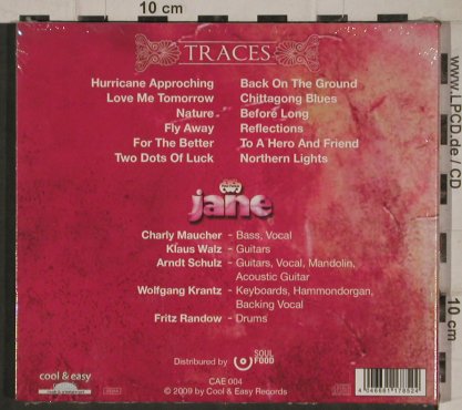 Jane: Traces, Digi, FS-New, Cool & Easy Rec.(CAE 004), , 2009 - CD - 81148 - 10,00 Euro