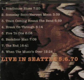 Doors: Lizard King-Live in Seattle, 1970, Crocodile Beat(53009), , 1993 - CD - 81239 - 10,00 Euro