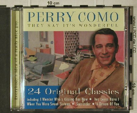 Como,Perry: 24 Original Classics, Prism Leisure(PLAT CD 592), B,  - CD - 81678 - 4,00 Euro