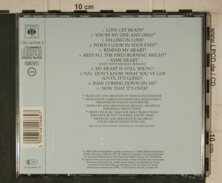 Rush,Jennifer: Passion, CBS(462 968 2), NL, 1988 - CD - 81693 - 5,00 Euro