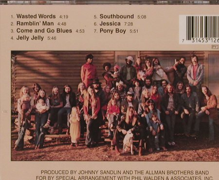 Allman Brothers Band: Brothers & Sisters, Capricorn(531 262-2), EU, 1973 - CD - 82210 - 10,00 Euro