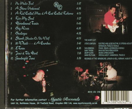 Chapman,Roger: Rollin' & Tumblin', Mystic(MYS CD 146), , 2000 - CD - 82228 - 5,00 Euro