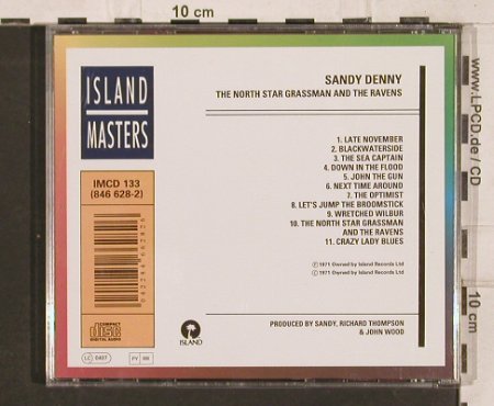 Denny,Sandy: The North Star Grassman & Raven, Island(846 628-2), D, 1971 - CD - 82234 - 6,00 Euro
