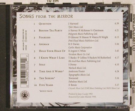 Fish: Songs From The Mirror '92,rem.98, Chocolate Frog(), , 2002 - CD - 82248 - 7,50 Euro