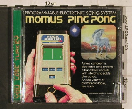 Momus: Ping Pong, Bungalow(031), D, 1997 - CD - 82292 - 7,50 Euro