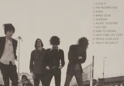 Strokes,The: Is This It, RCA(), EU, 2001 - CD - 82311 - 7,50 Euro
