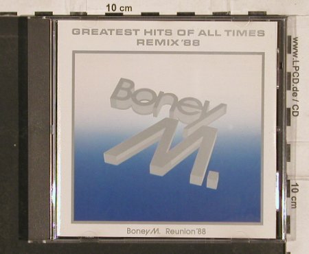 Boney M. Reunion'88: Greatest Hits Remix, Ariola(259 426), D, 1988 - CD - 82848 - 6,00 Euro