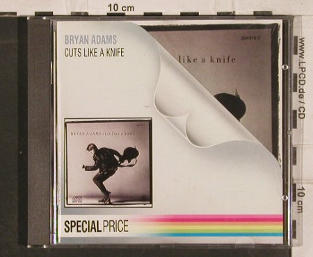 Adams,Bryan: Cuts Like A Knife, AM(394 919-2), D, 1983 - CD - 82859 - 5,00 Euro