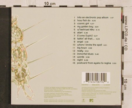Computerjockeys: Plankton, Digi, Island(542 879-2), EU, 2001 - CD - 83012 - 10,00 Euro
