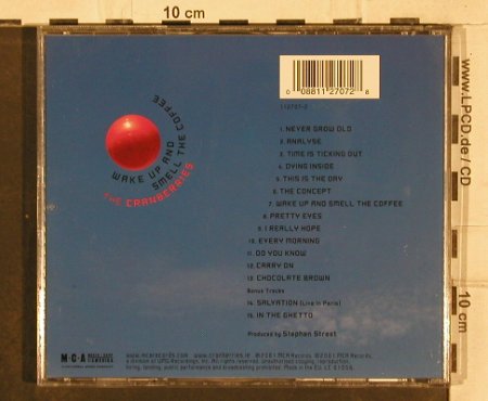 Cranberries: Wake Up And Smell The Coffee, MCA(), EU, 2001 - CD - 83024 - 5,00 Euro