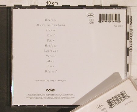 John,Elton: Made In England, Rocket(526 185-2), EU, 1995 - CD - 83162 - 6,00 Euro