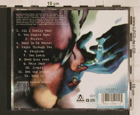 Morissette,Alanis: Jagged Little Pill, Maverick/Reprise(), D, 1995 - CD - 83227 - 5,00 Euro
