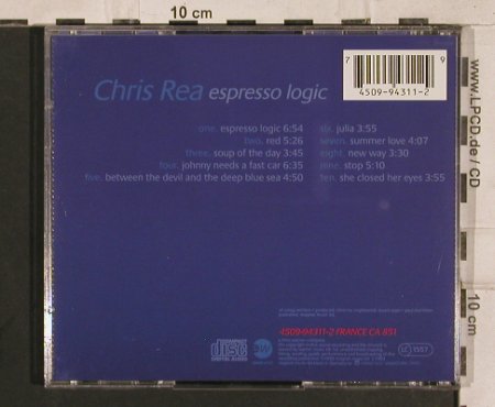 Rea,Chris: Espresso Logic, EW(), D, 1993 - CD - 83283 - 5,00 Euro