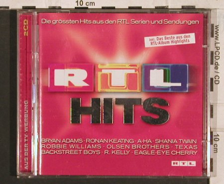 V.A.RTL Hits: Bryan Adams....Britney Spears,40Tr., Polystar(), D, 2000 - 2CD - 83489 - 6,00 Euro