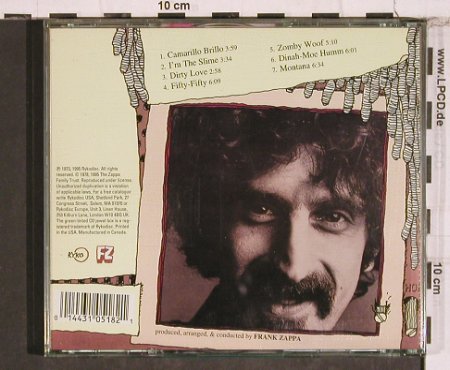 Zappa,Frank: Over-nite Sensation (1973), Ryko(RCD 10518), US, 1995 - CD - 84443 - 10,00 Euro