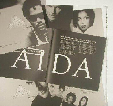 John,Elton+Tim Rice's: Aida, Advanced,PromoBookl.calender, Mercury(), UK, 99 - CD - 90005 - 5,00 Euro
