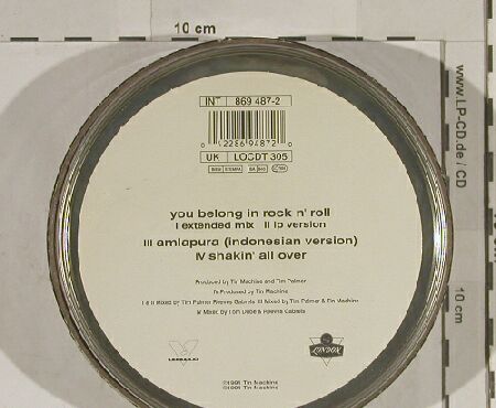 Tin Machine: You Belong In R'n'R*2+2, London(LOCDT 305), UK, 91 - CD5inch - 90066 - 14,00 Euro