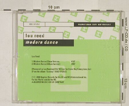 Reed,Lou: Modern Dance,clean/album,2 Tr.Promo, WB(1869), D, 96 - CD5inch - 90164 - 4,00 Euro