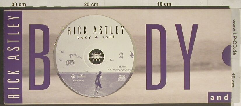 Astley,Rick: Body & Soul, Promo - gx, m-/vg+, RCA(RA 0001), D, 1993 - CDgx - 90165 - 4,00 Euro
