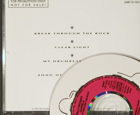 Oldfield,Sally Natasha: Break Through The Rock+3,Promo, CBS(1450), A, 90 - CD3inch - 90827 - 9,00 Euro