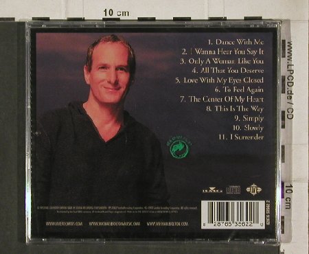 Bolton,Michael: Only The Woman Like You, FS-New, Jive(), EU, 2002 - CD - 90896 - 9,00 Euro