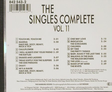 V.A.The Star Club: Singles Complete Vol.11, Star Club(), D,  - CD - 91046 - 12,50 Euro