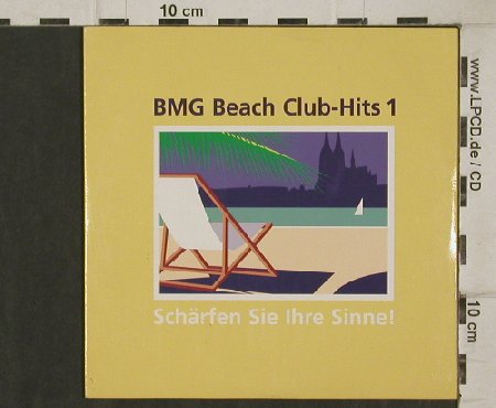 V.A.BMG Beach Club-Hits 1: Schärfen sie ihre Sinne,Promo,Digi, BMG(), D, 98 - CD - 91264 - 5,00 Euro