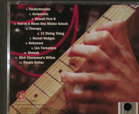 Zappa,Dweezil: Automatic, co, FS-New, Zappanese(), US, 2000 - CD - 91938 - 7,50 Euro